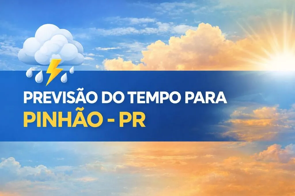 Pinhão terá semana de temperaturas amenas e previsão de chuva mais volumosa no sábado